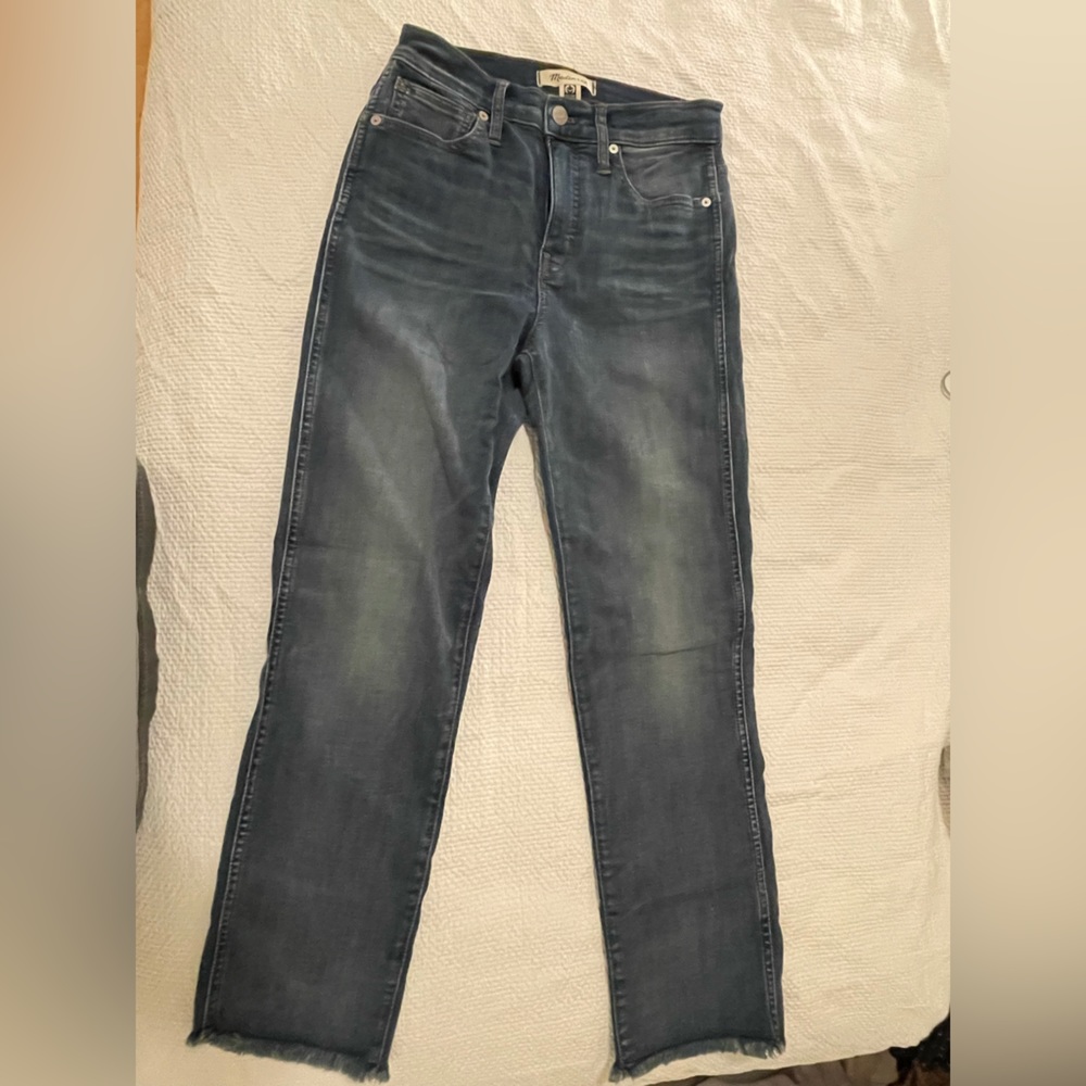 Madewell stovepipe size 25 comfort stretch jean NWOT